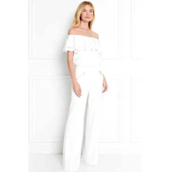 RACHEL ZOE Ramona Pant  REVOLVE Ecru 00 - Picture 1 of 6